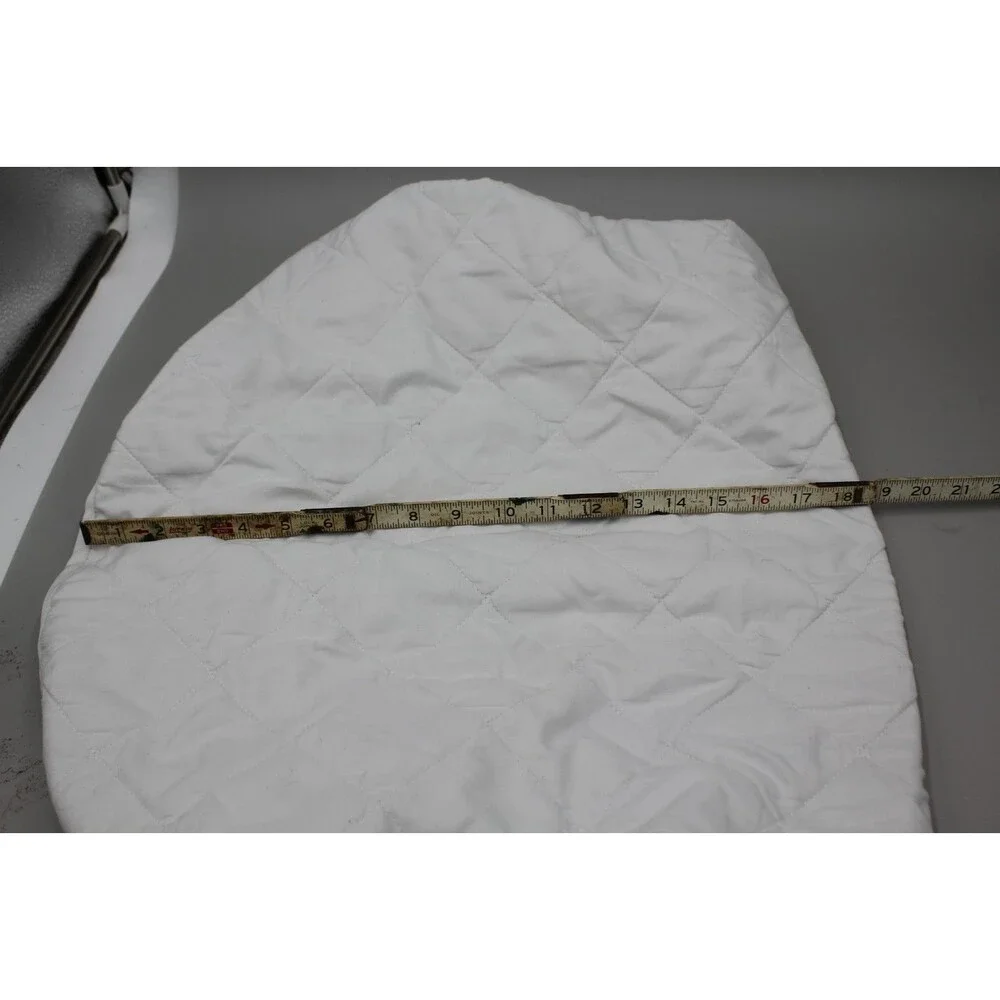 CLEAN Little One's Pad Pack N Play Mini Crib Waterproof Mattress Protector White